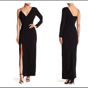 One Shoulder Maxi Dress